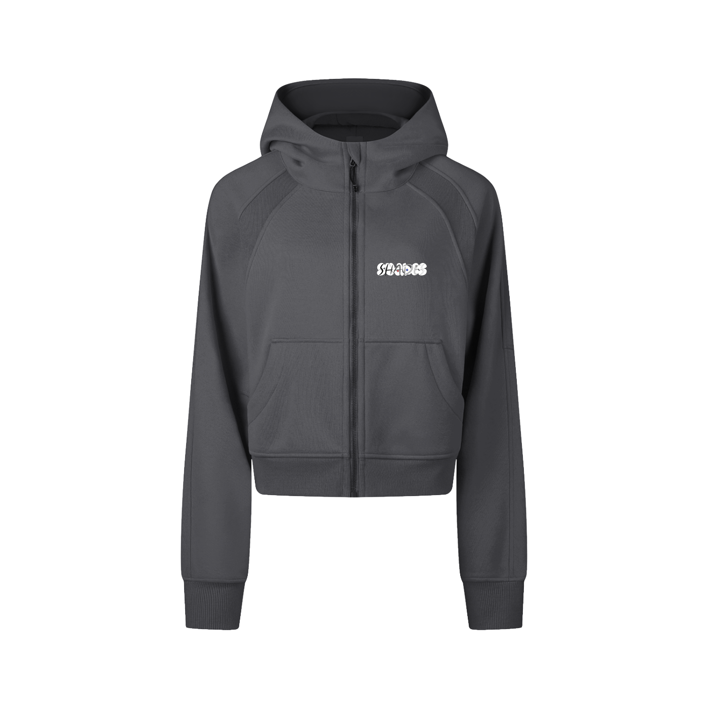 Shades Womans Cropped Tracksuit Hoodie