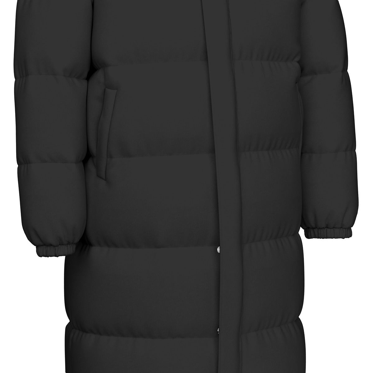 Shade Museum Unisex Long Down Jacket