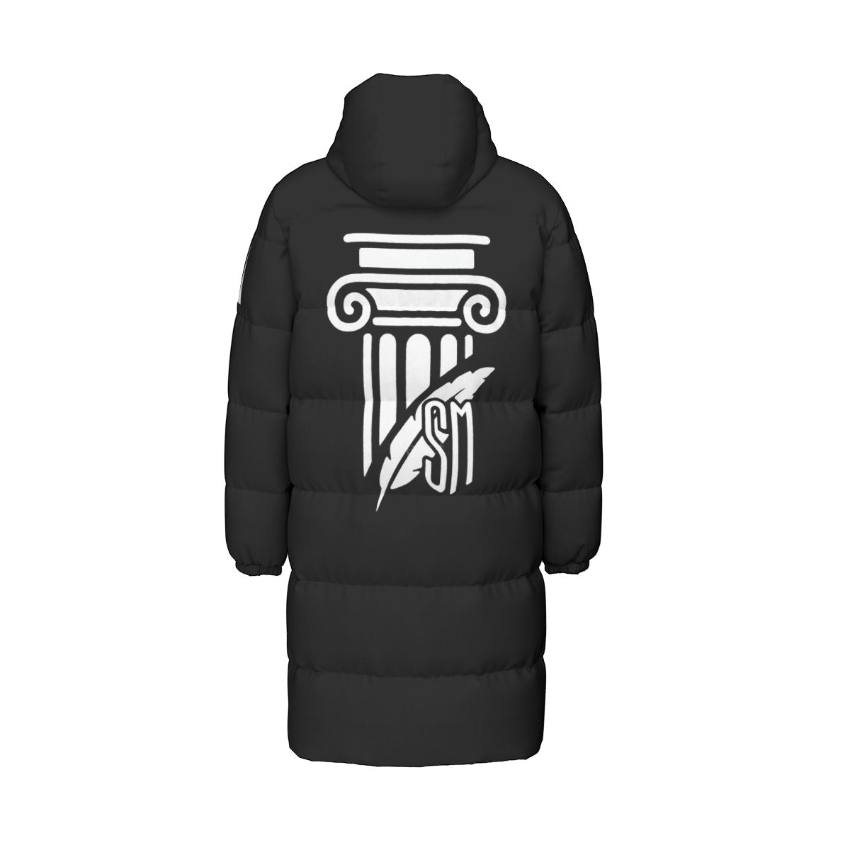 Shade Museum Unisex Long Down Jacket