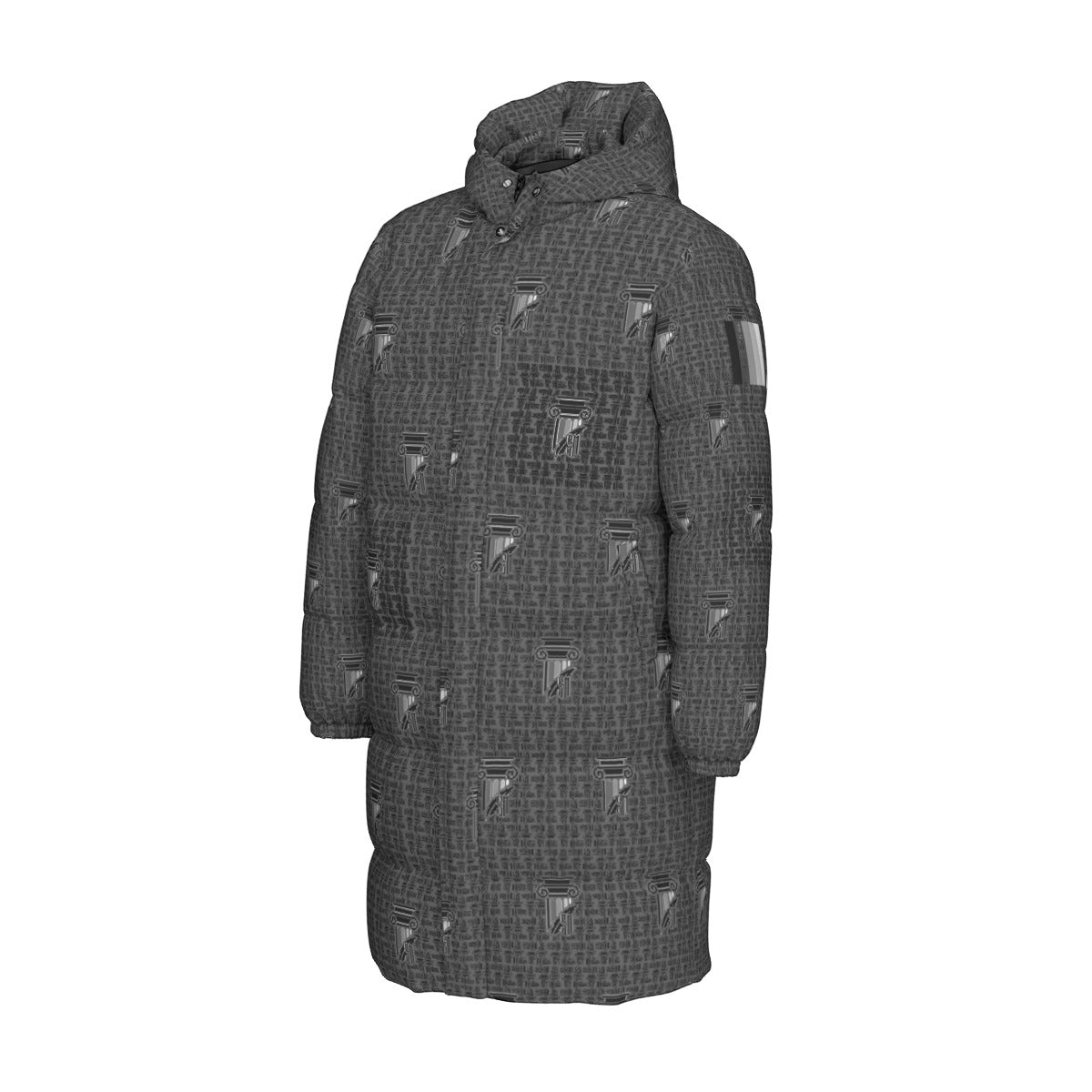Shade Museum Unisex Long Down Jacket