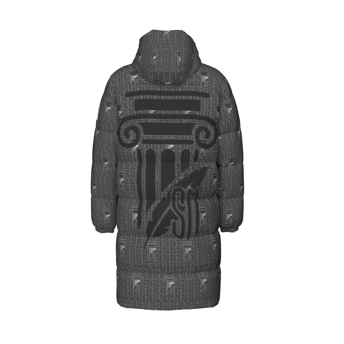 Shade Museum Unisex Long Down Jacket