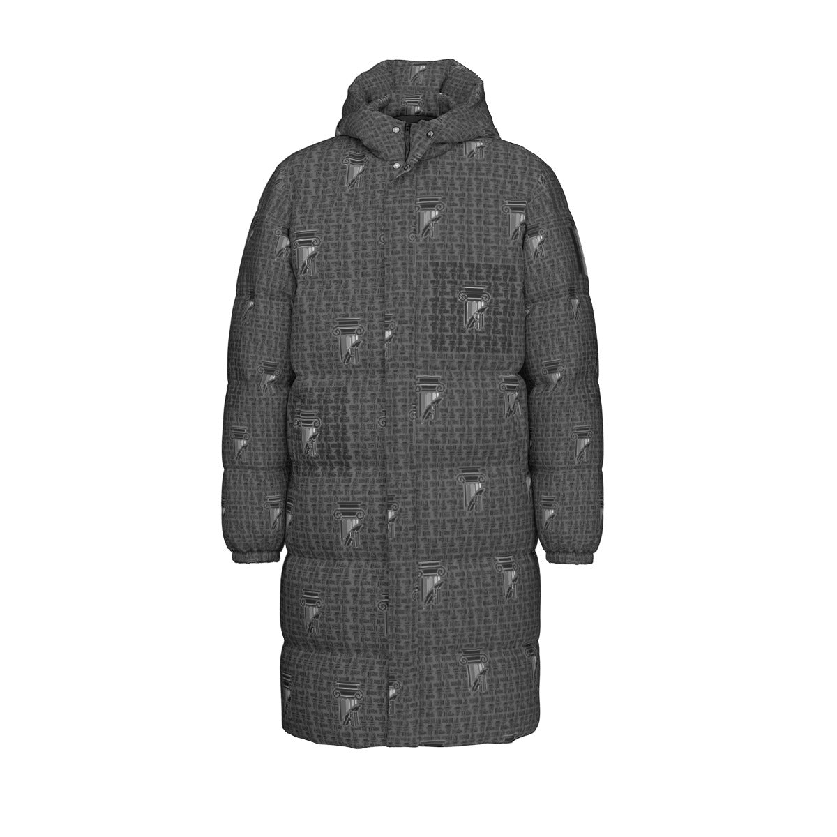 Shade Museum Unisex Long Down Jacket