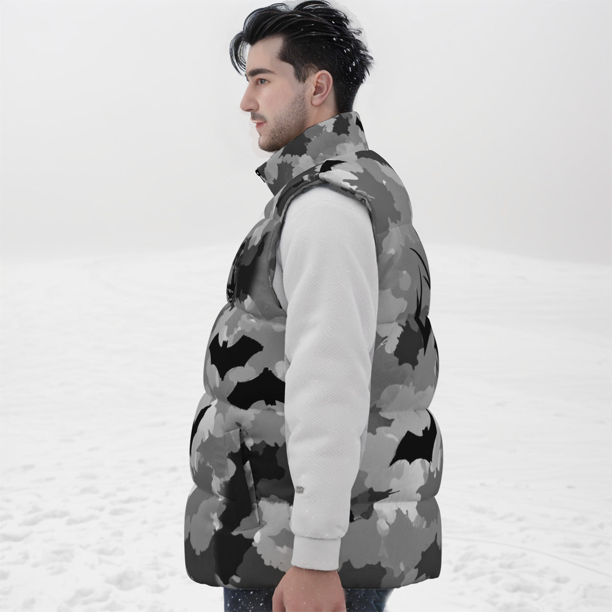 DSOR Unisex Camo Down Vest