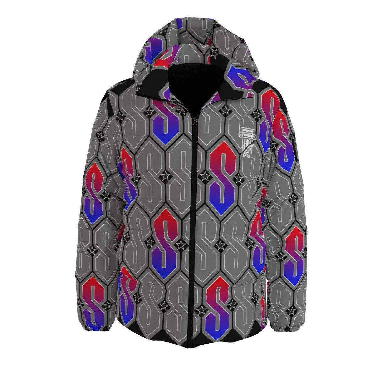 Shade Museum Unisex Hooded Down Jacket