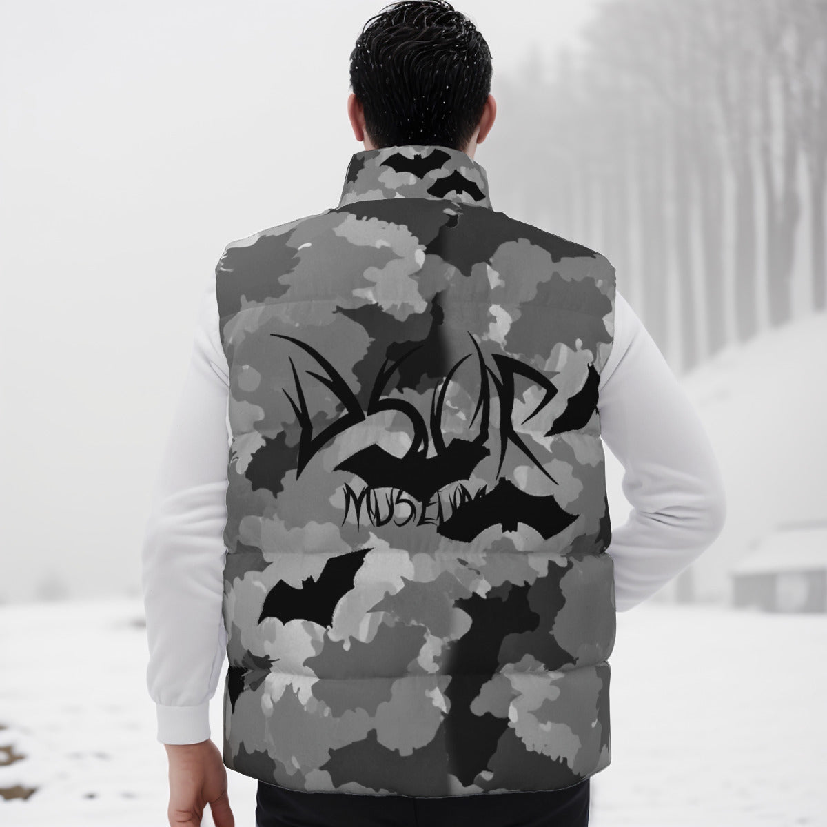 DSOR Unisex Camo Down Vest