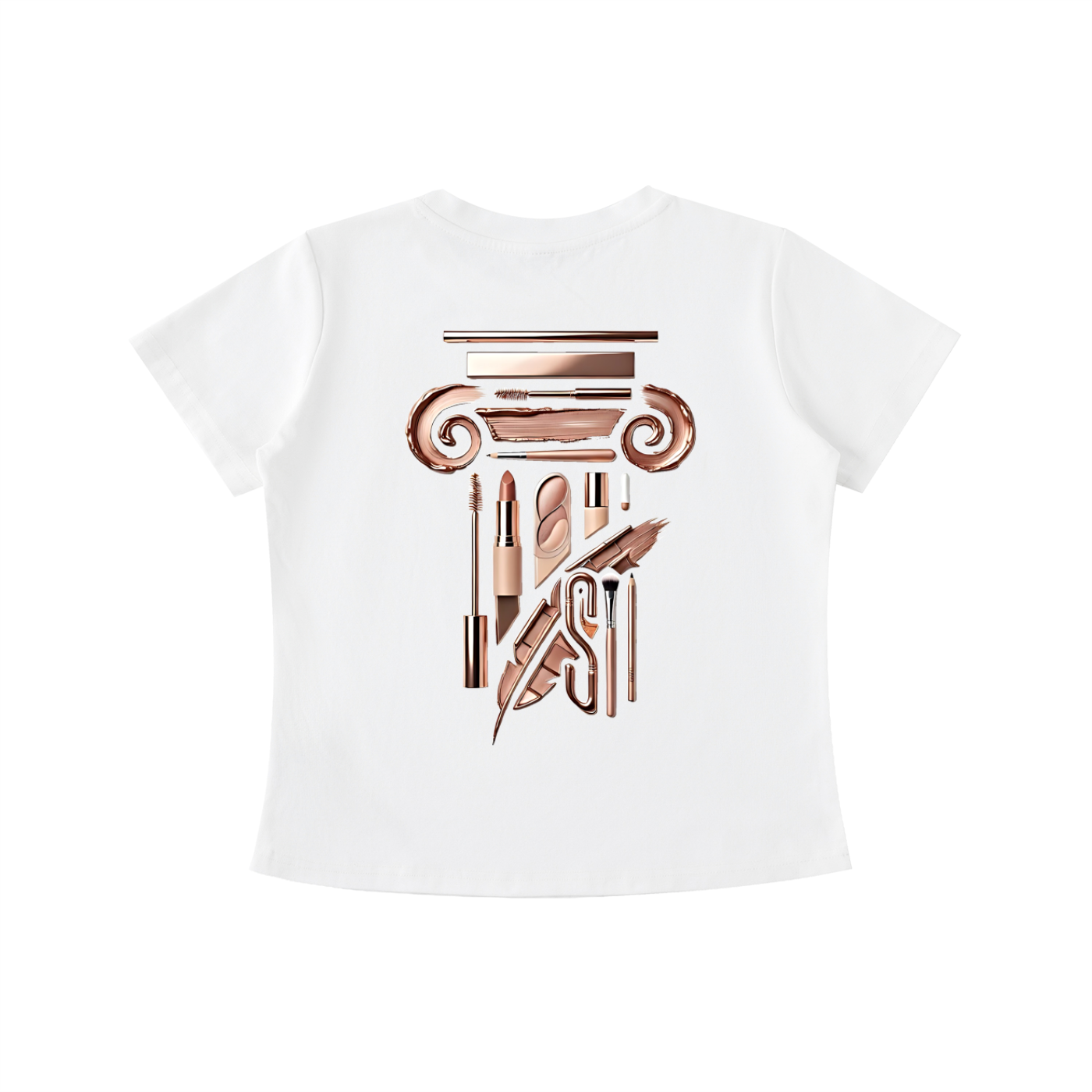 Pink Make Up Vintage Wash Slim Fit T-shirt