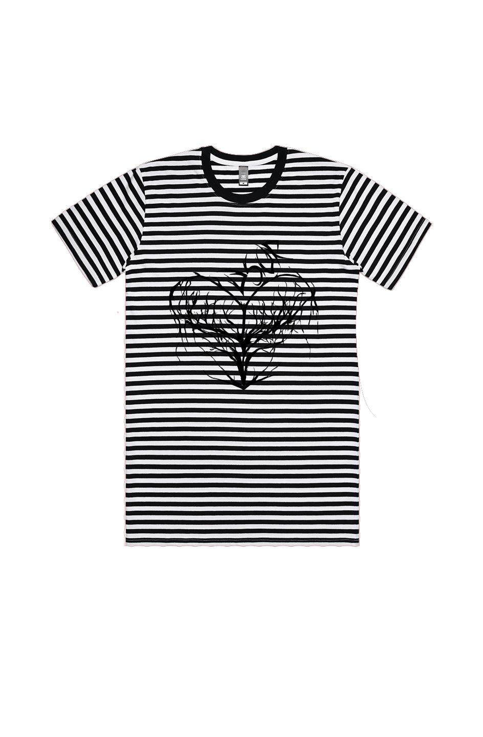 DSOR Black/White Stripe Tee