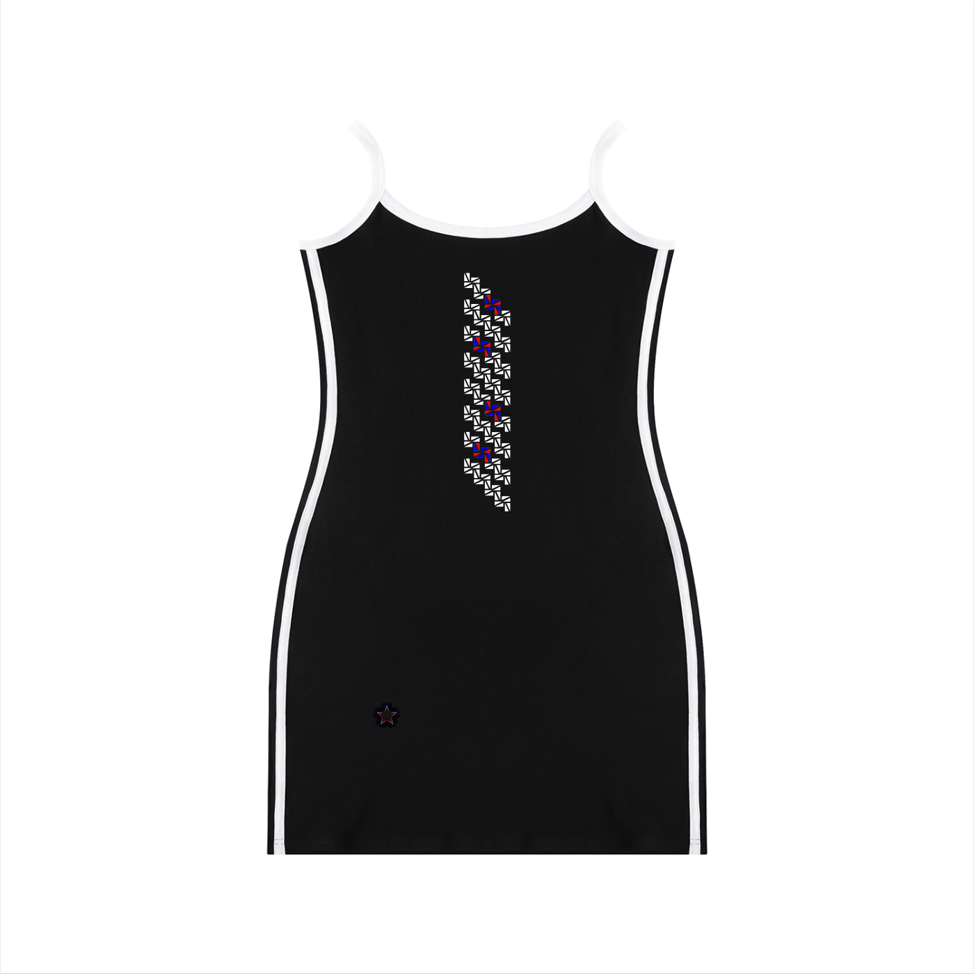 Women's Color Block Mini Dress