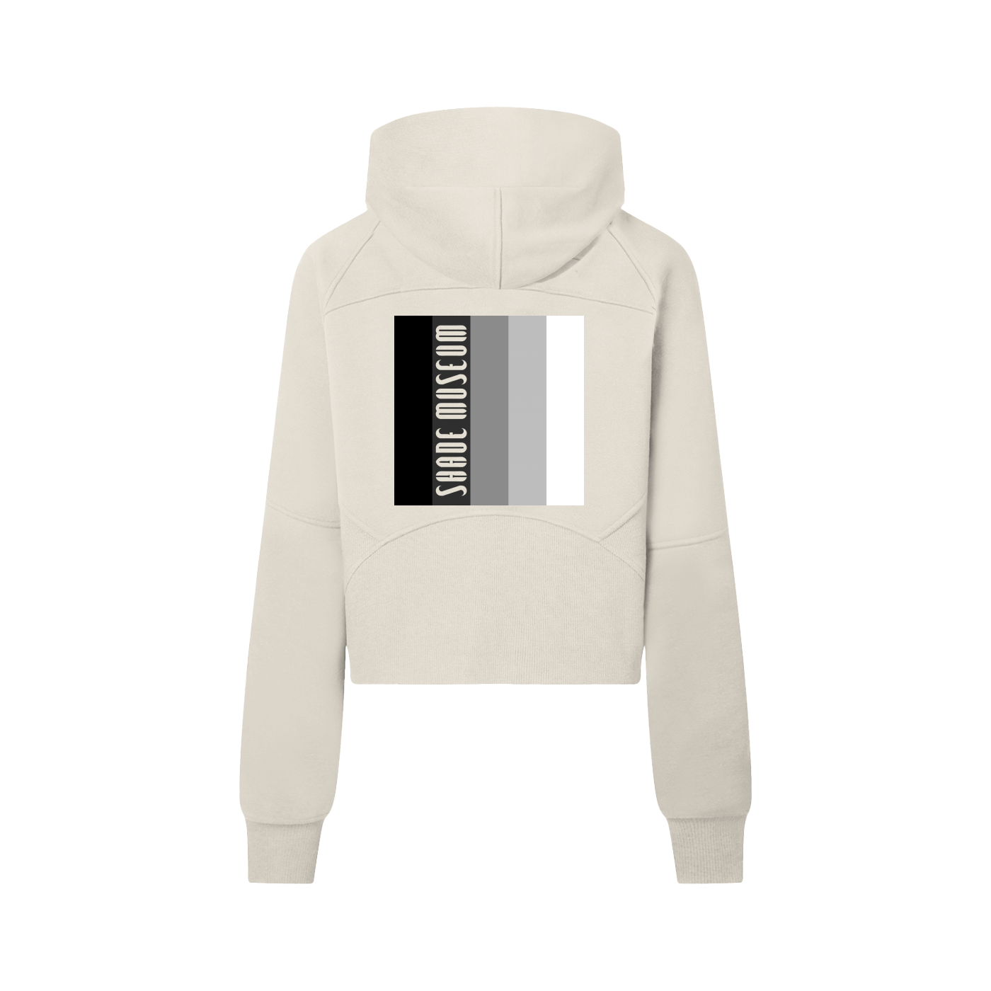 Shades Womens Cropped Half-Zip Tracksuit Hoodie