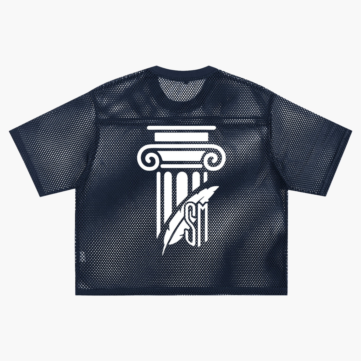 Shades See-through Boxy Net T-Shirt