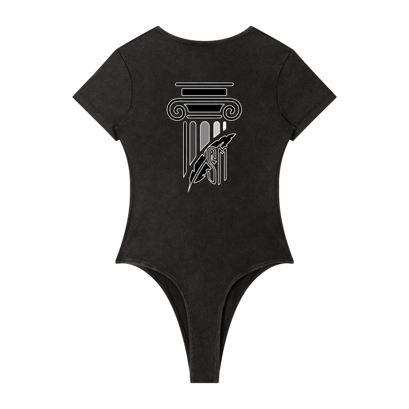Women's Mineral Wash Crewneck Bodysuit