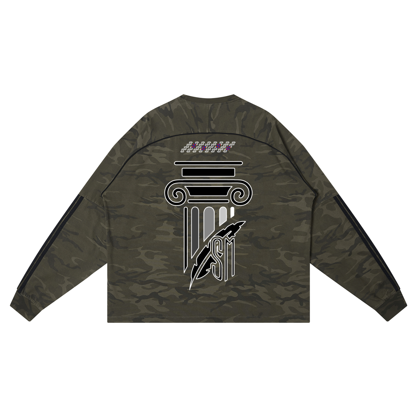 Unisex Camo Loose Long Sleeve T-Shirt