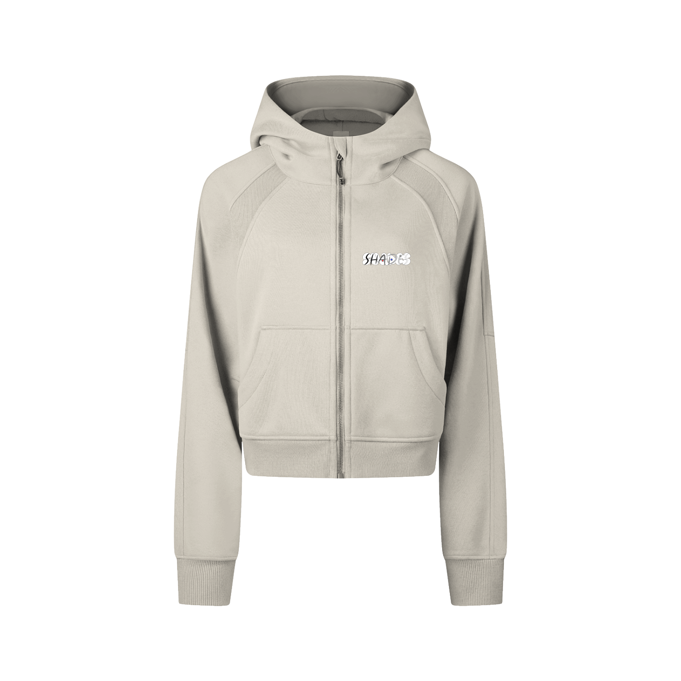 Shades Womans Cropped Tracksuit Hoodie