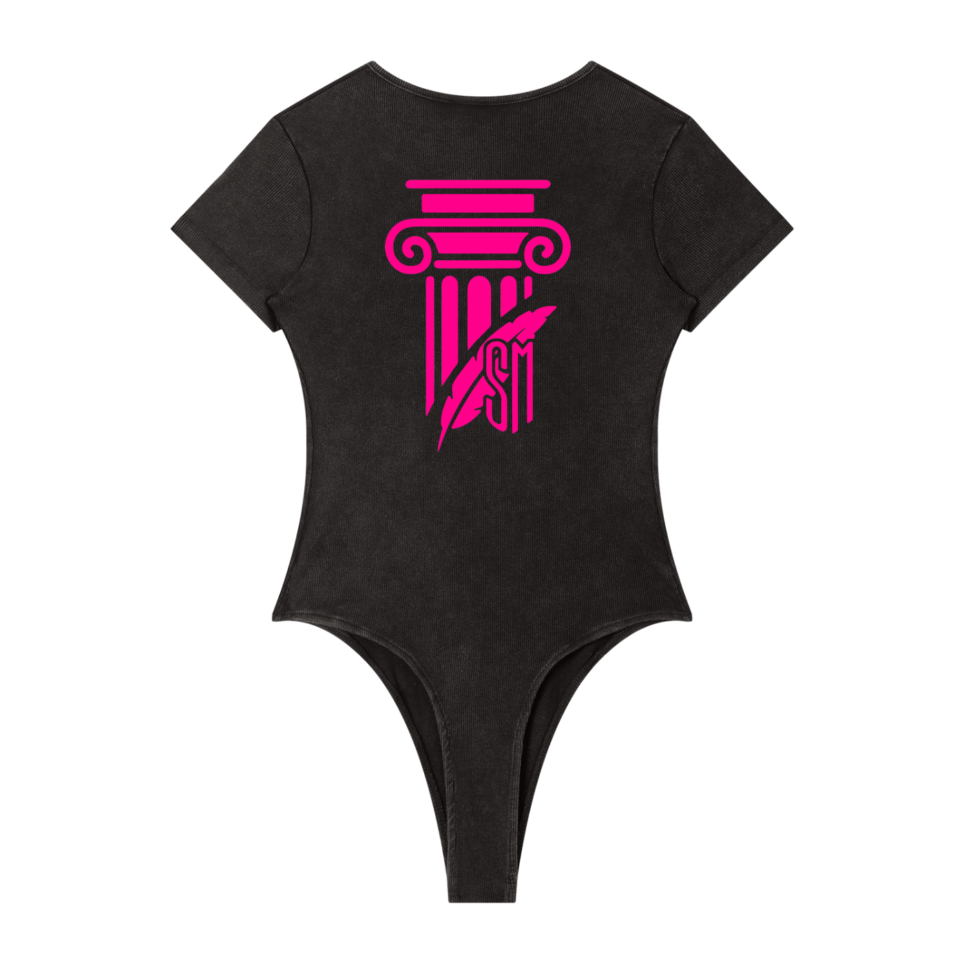 Women's Mineral Wash Crewneck Bodysuit