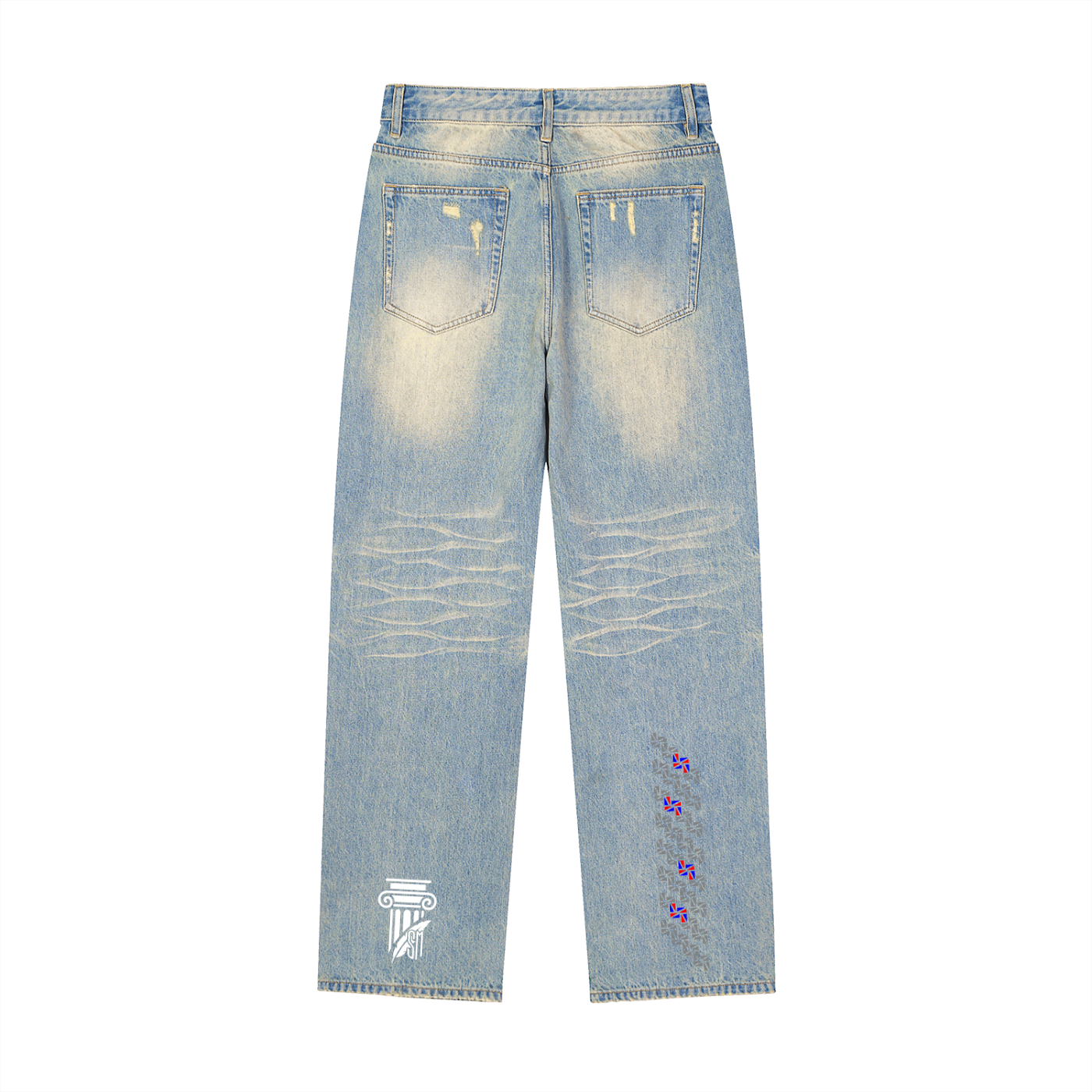 Shades Sun Fade Denim Jeans