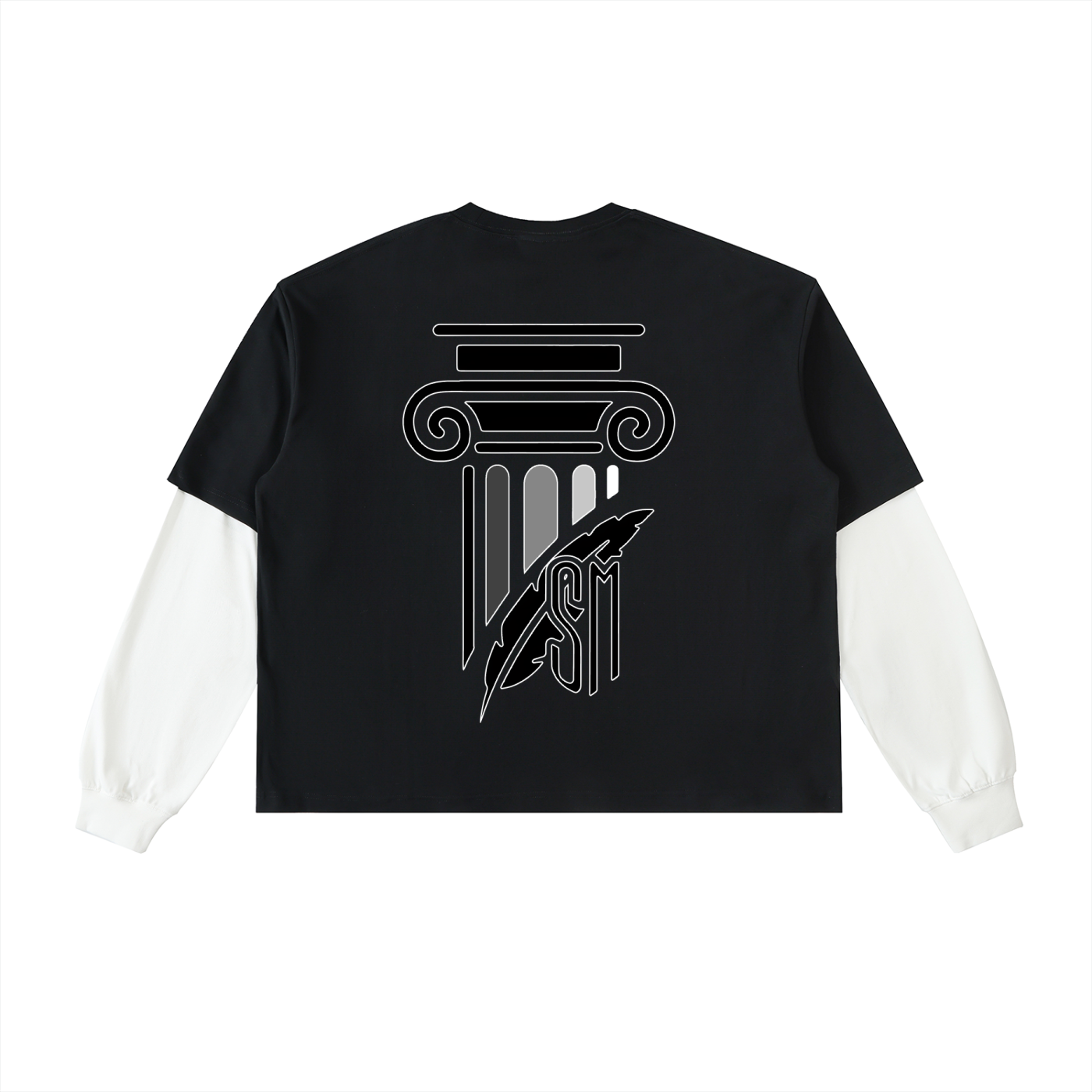 Shades Layered Sleeve T-Shirt