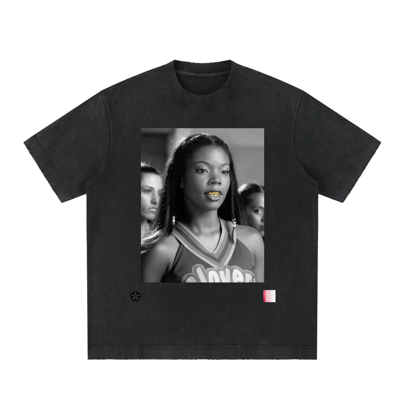 Heavyweight Vintage Washed Frayed T-Shirt