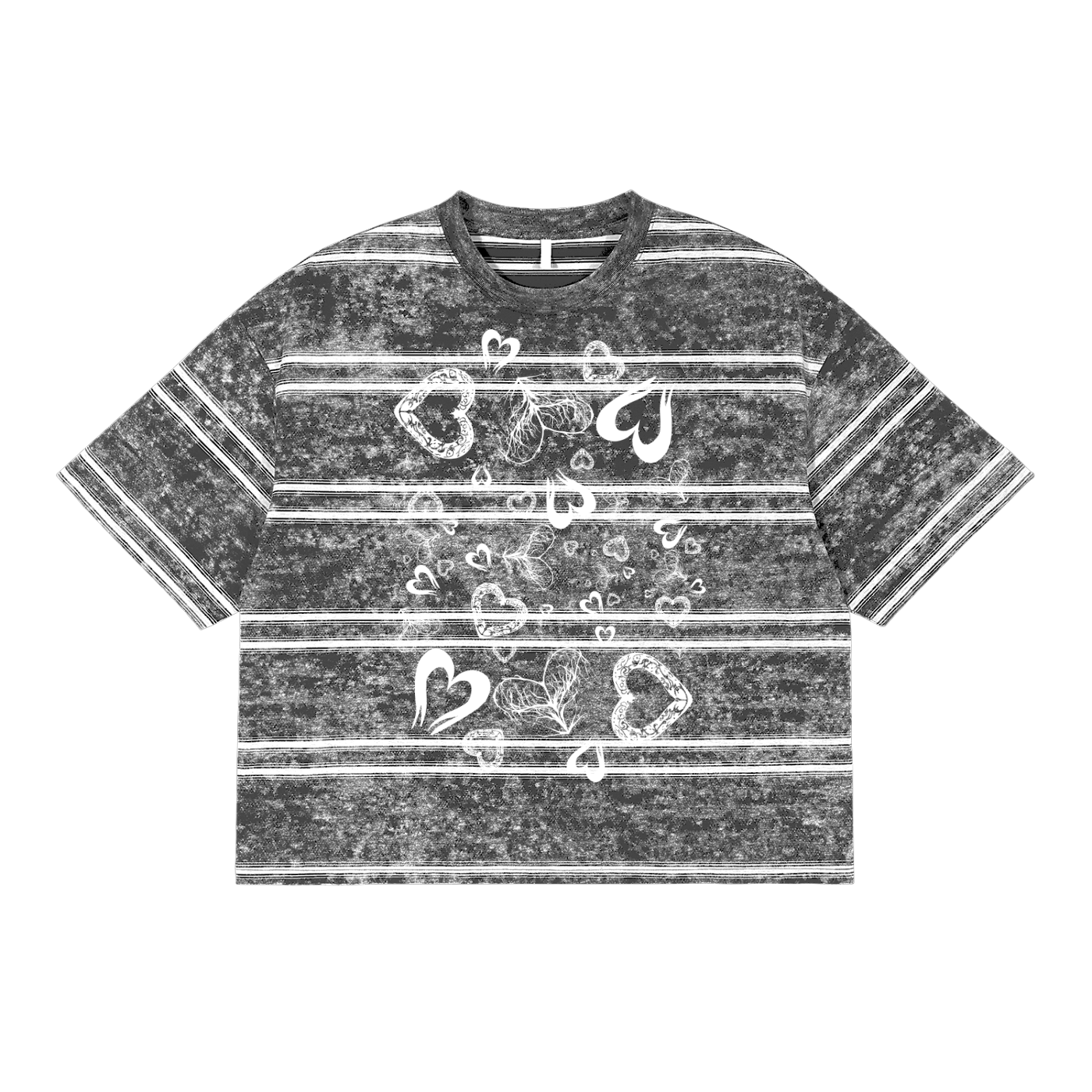 Shades Striped Boxy T-Shirt