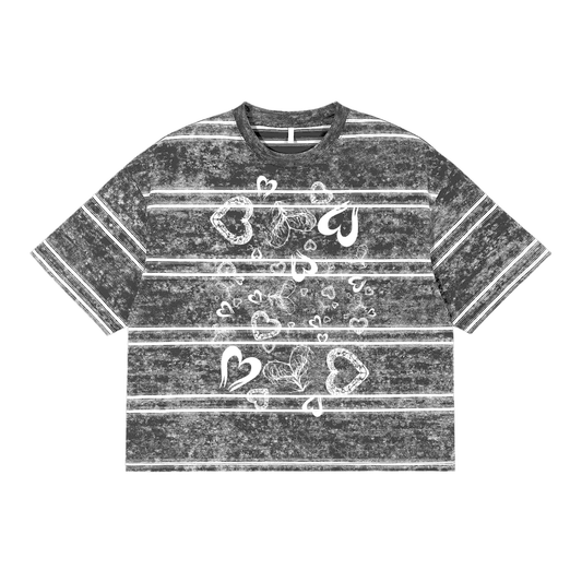 Shades Striped Boxy T-Shirt