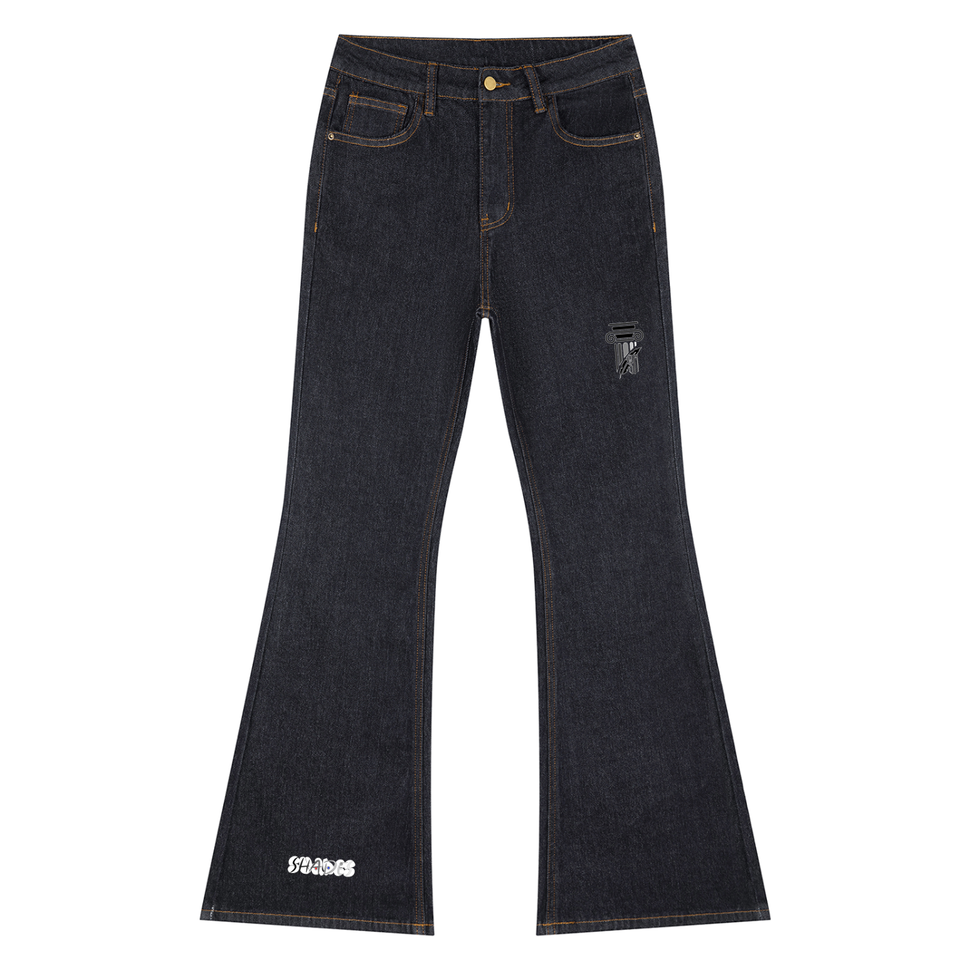 Women's High-Rise Flared Jeans