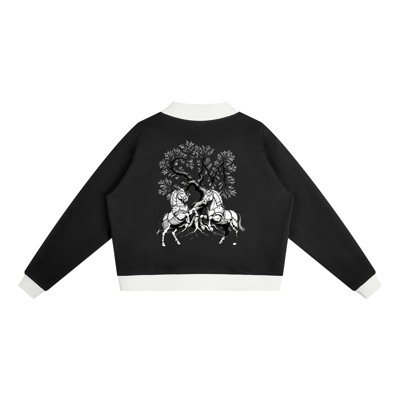 Women’s Mock Neck Crewneck Sweatshirt