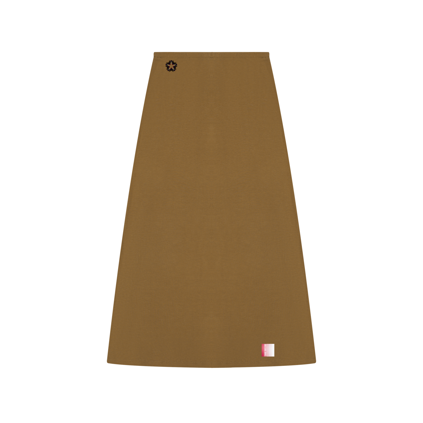 Women's Solid Color Knit Maxi Skirt