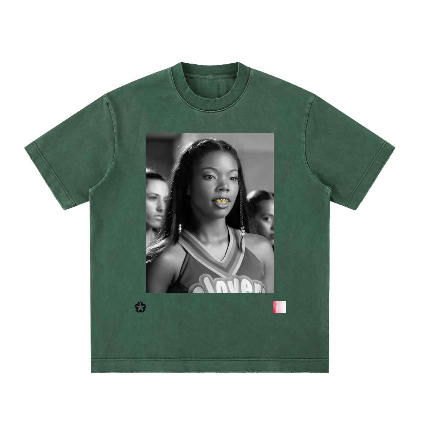 Heavyweight Vintage Washed Frayed T-Shirt