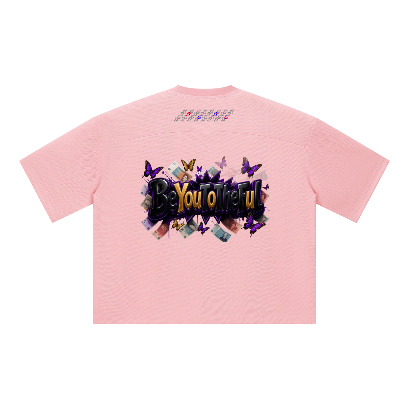 Unisex Boxy Mesh Crewneck T-Shirt