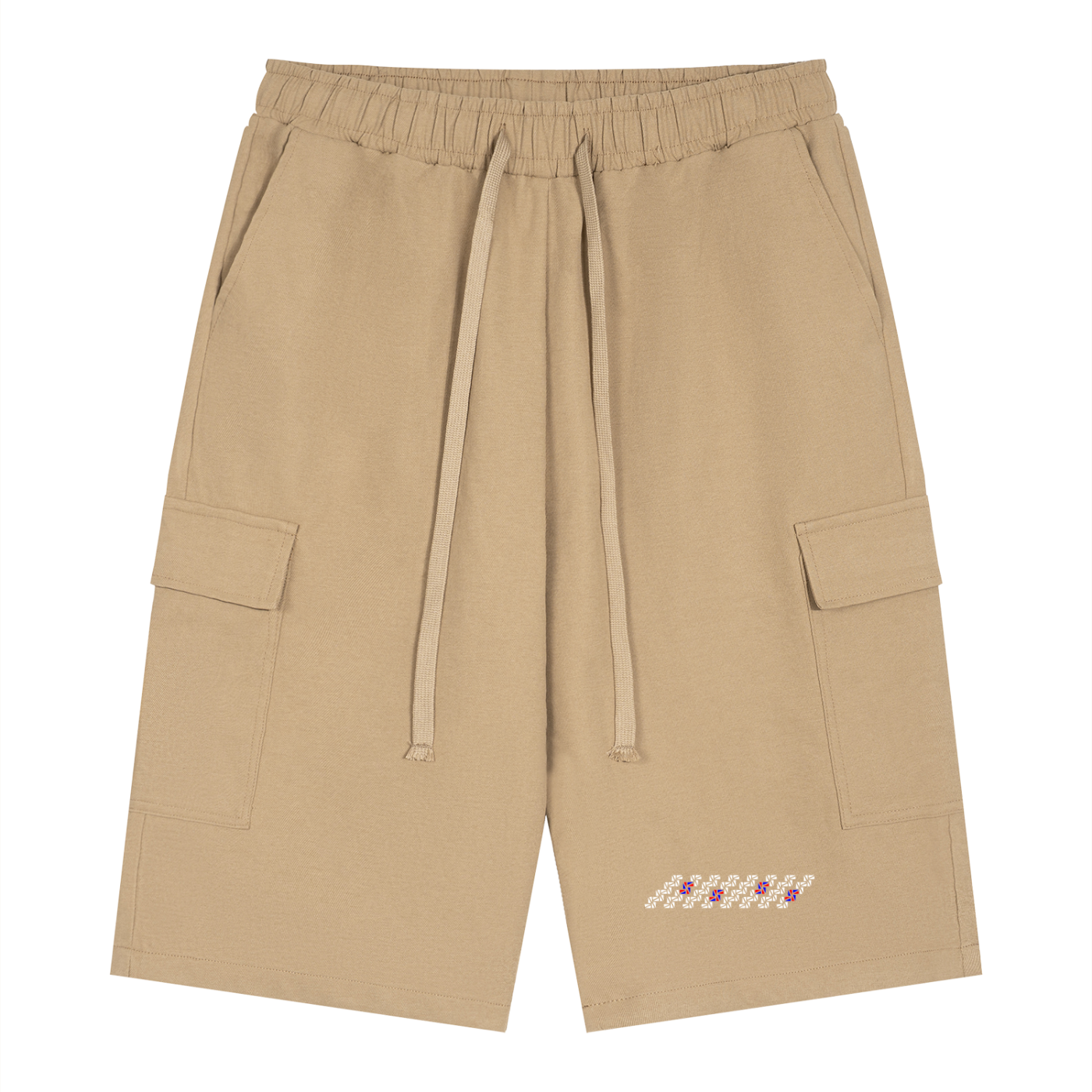 Unisex Drawstring Cargo Shorts