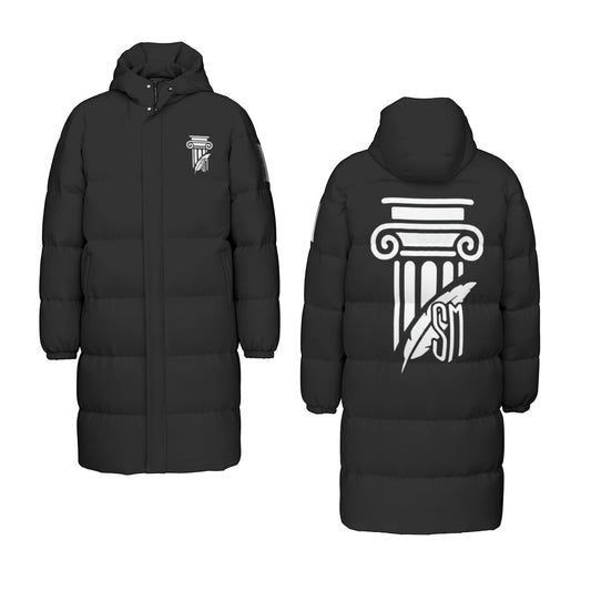 Shade Museum Unisex Long Down Jacket