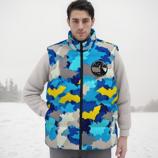 DSOR Unisex Camo Down Vest