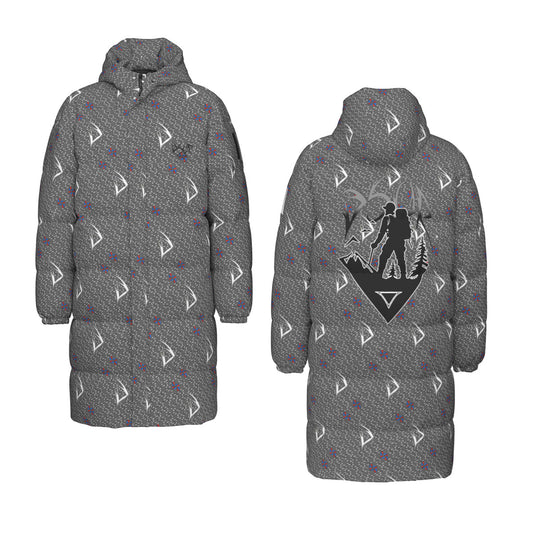 Shades Unisex Long Down Jacket