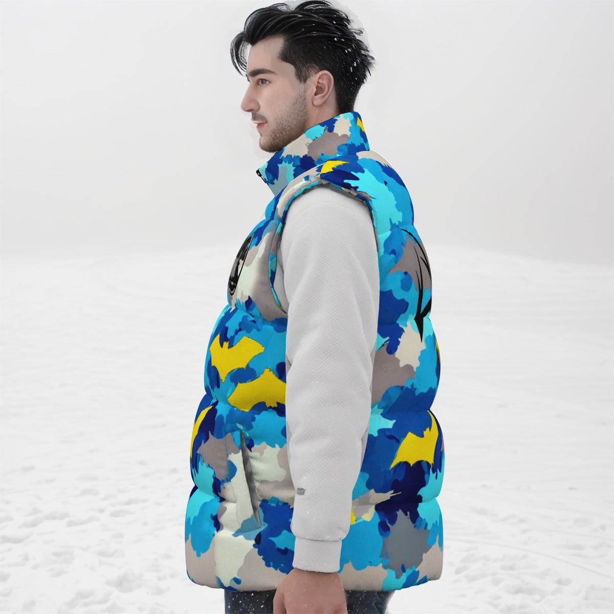 DSOR Unisex Camo Down Vest