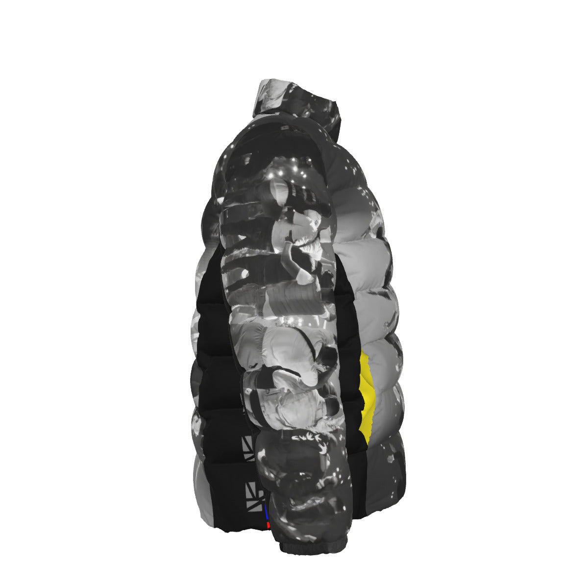 Unisex Stand collar slim down jacket