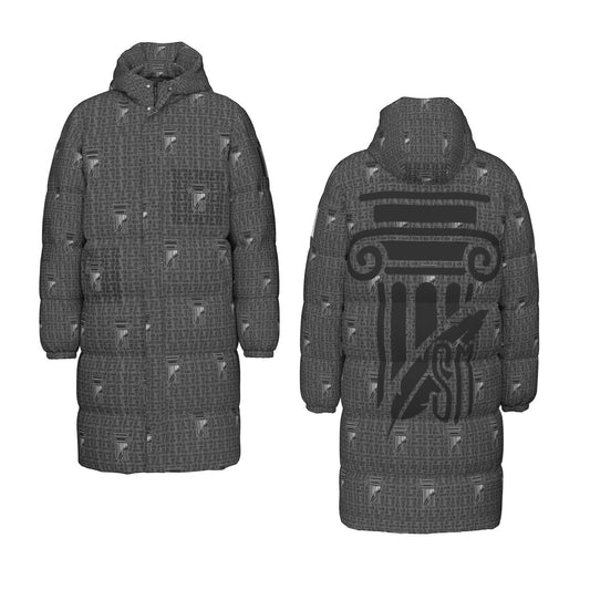 Shade Museum Unisex Long Down Jacket
