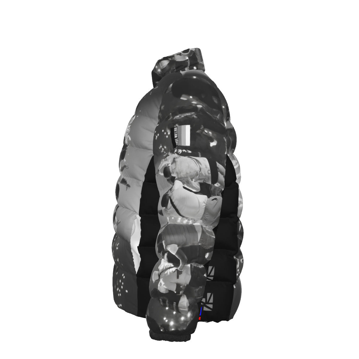 Unisex Stand collar slim down jacket