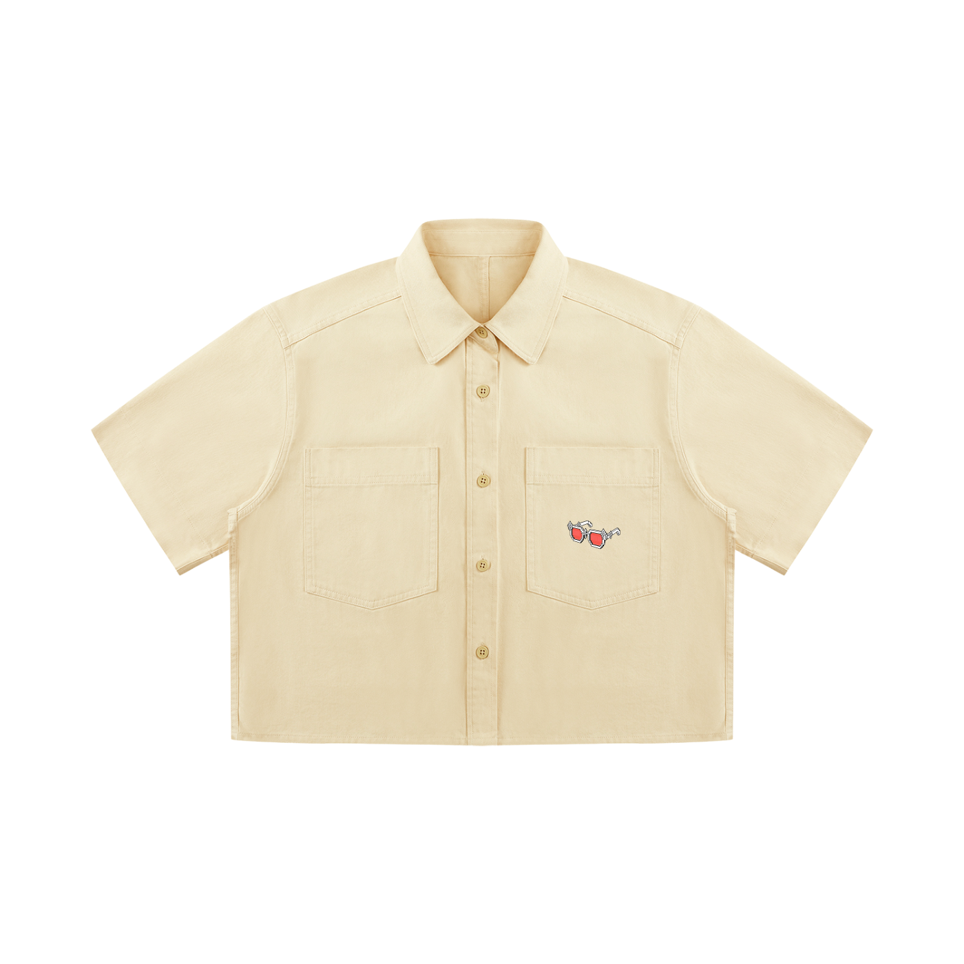 Women’s Crop Short Sleeve Shirt