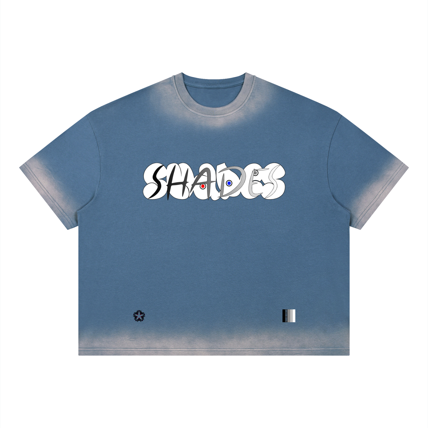 Unisex Boxy Sunfade Vintage Wash T-Shirt