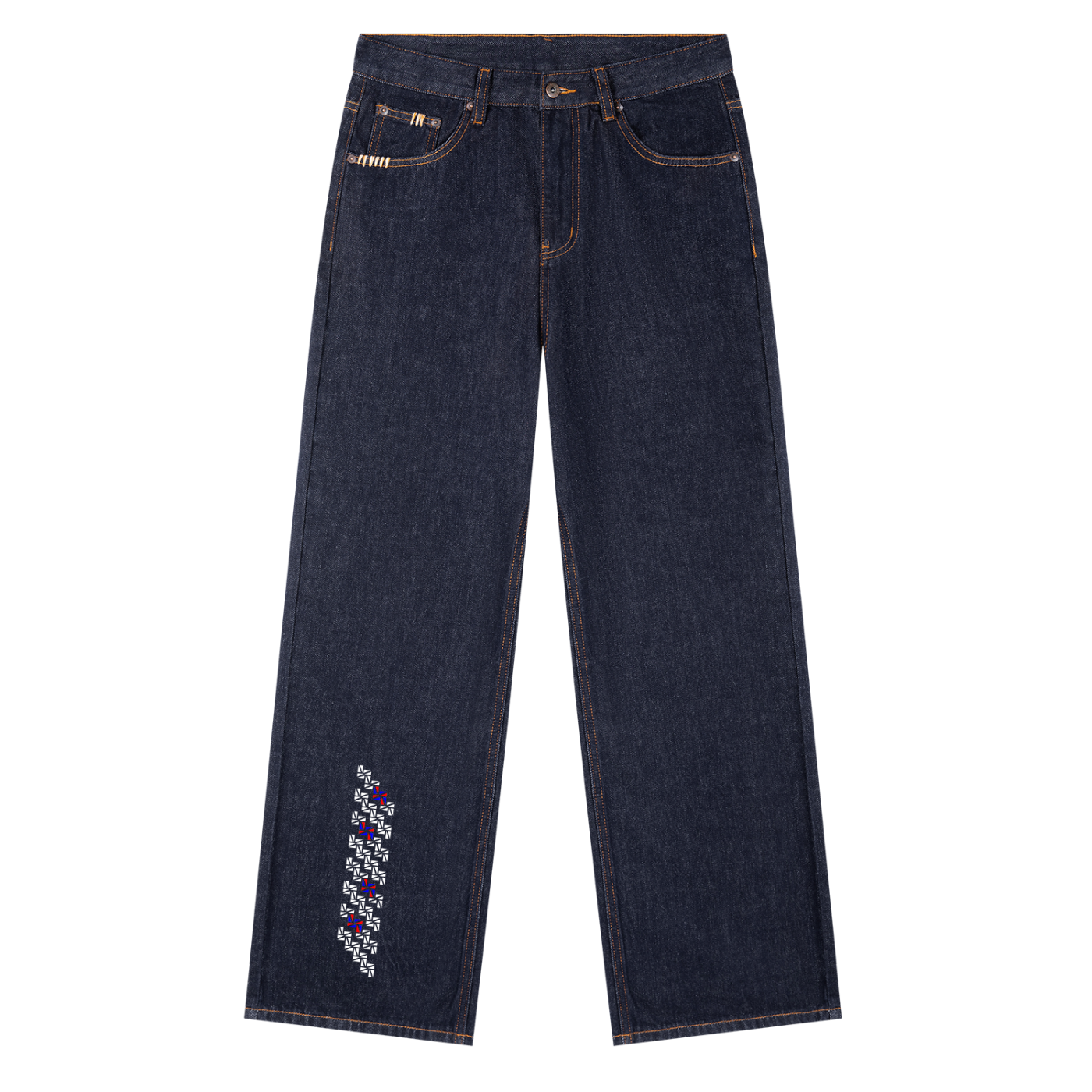 Heavyweight Straight Leg Denim Jeans