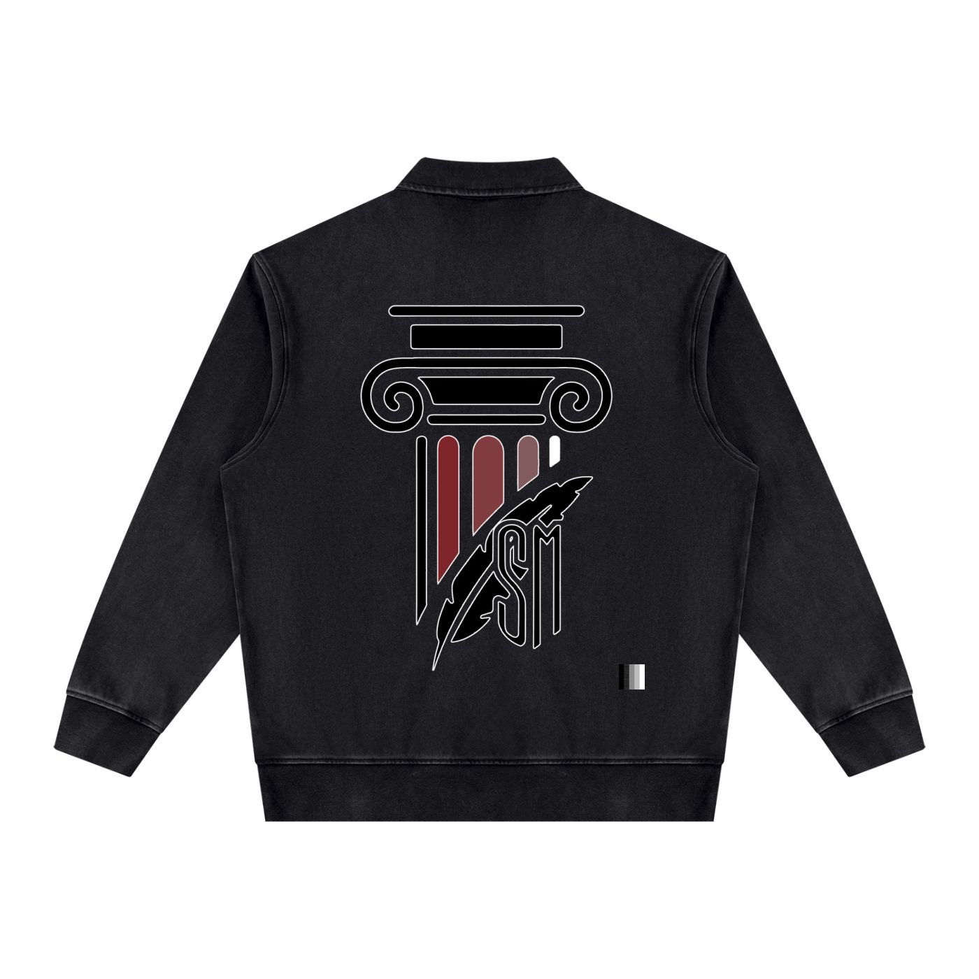 Unisex Vintage Wash Quarter-Zip Sweatshirt
