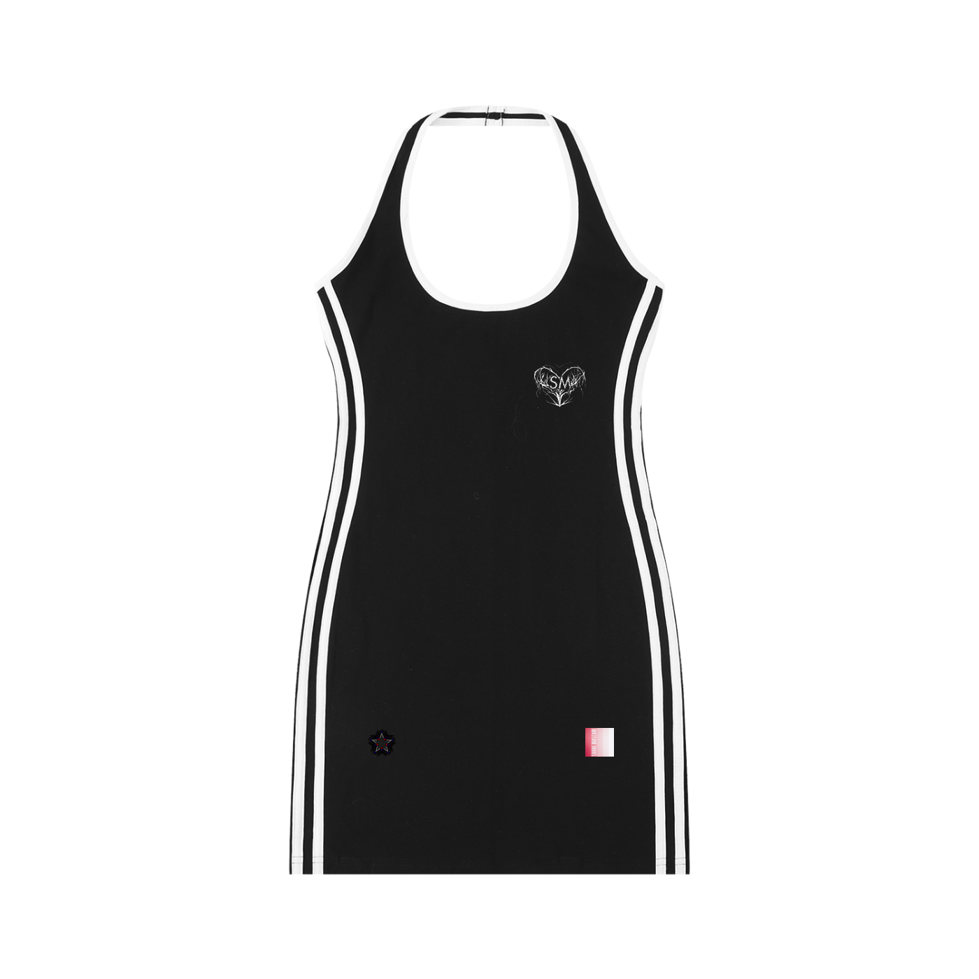 Women's Binding Tight Halter Dress