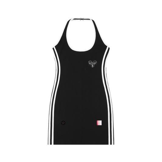 Women's Binding Tight Halter Dress