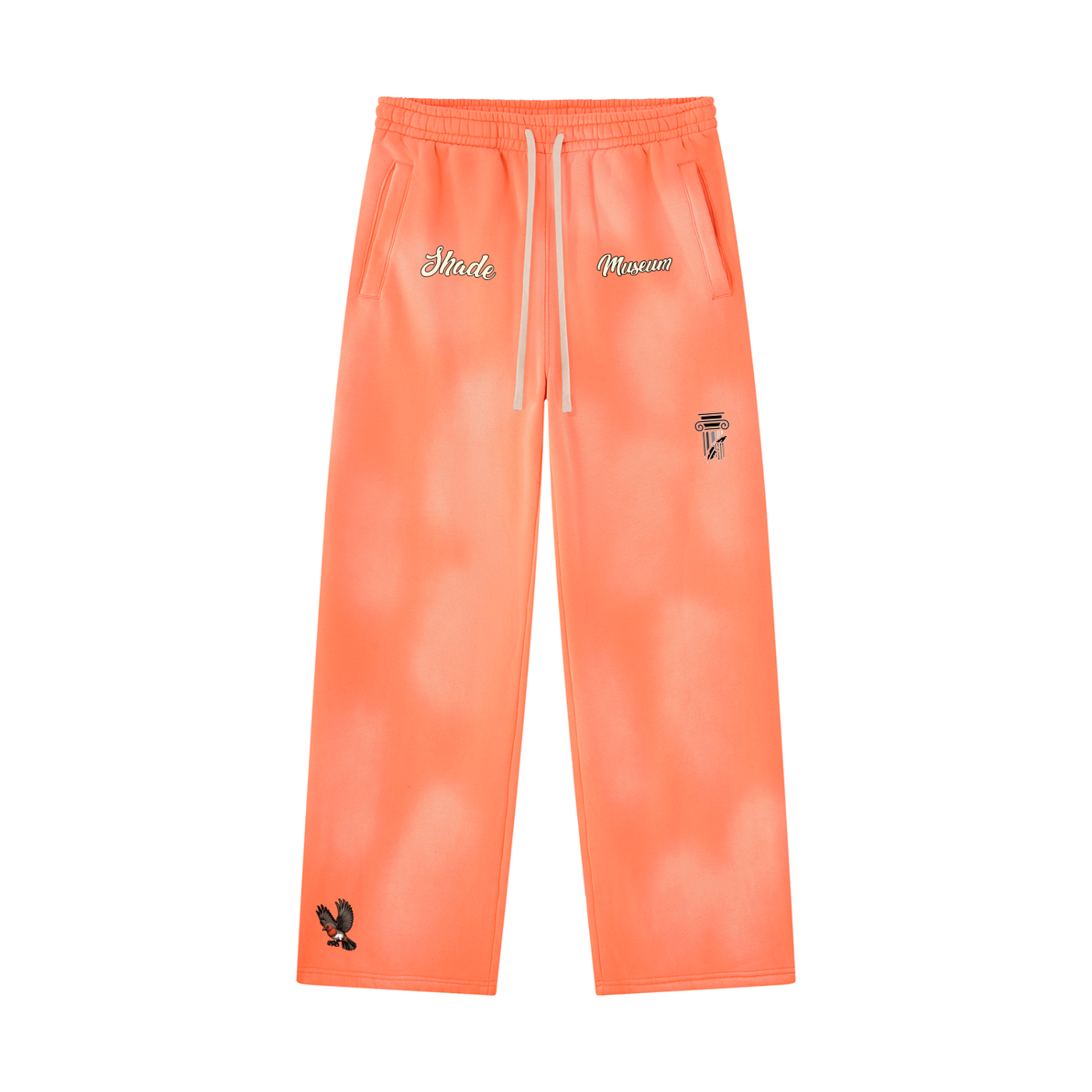 Unisex Sunfade Wide Leg Fleece Sweatpants