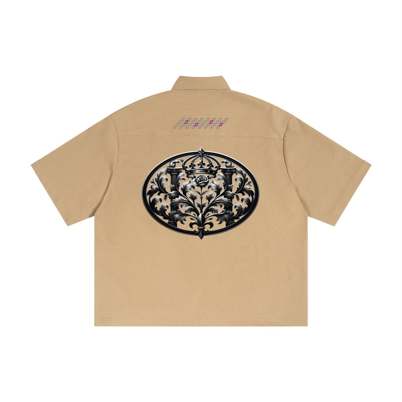 Unisex Boxy Heavyweight Short Sleeve Shirt