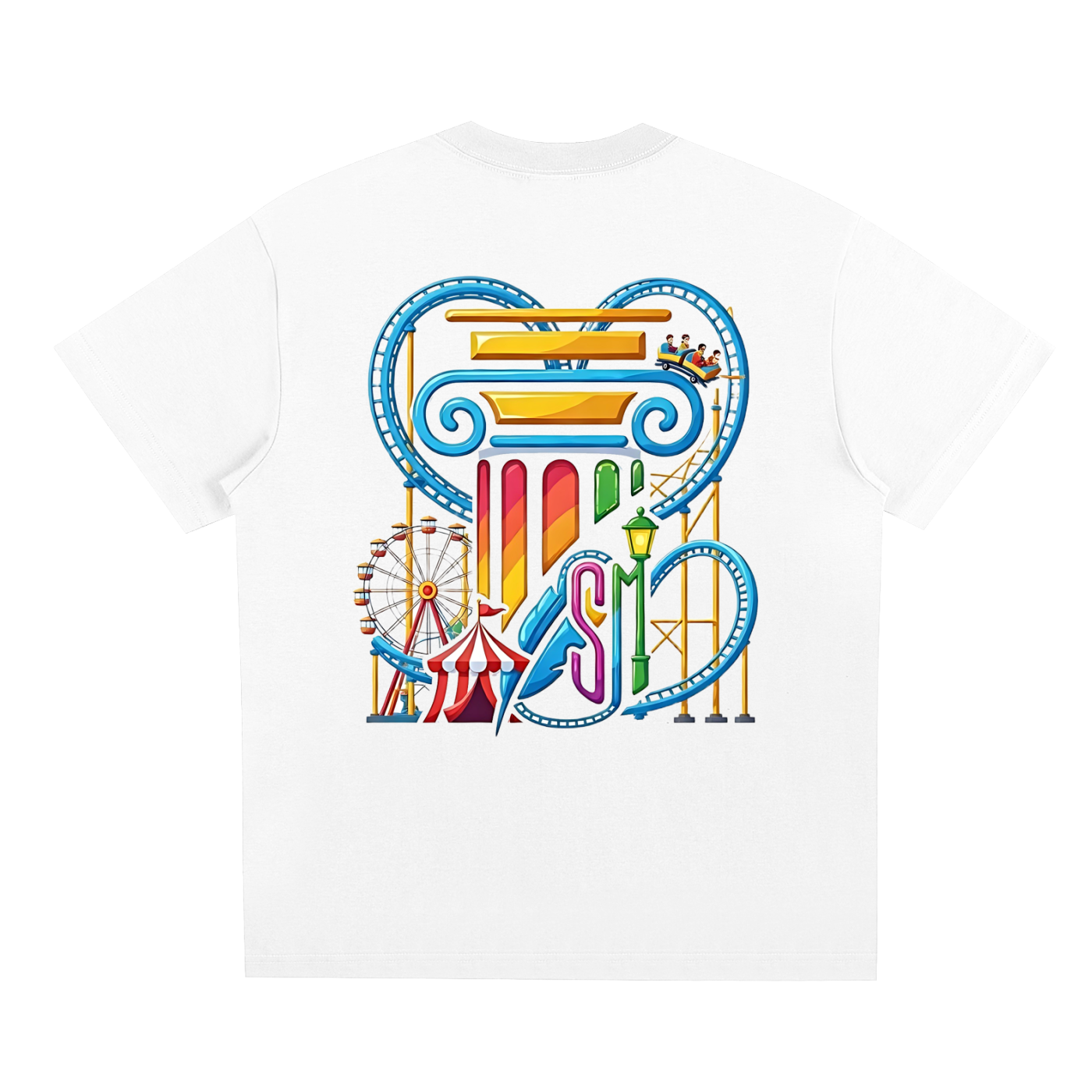 Amusement Park Sorona Quick-Dry Cooling T-Shirt
