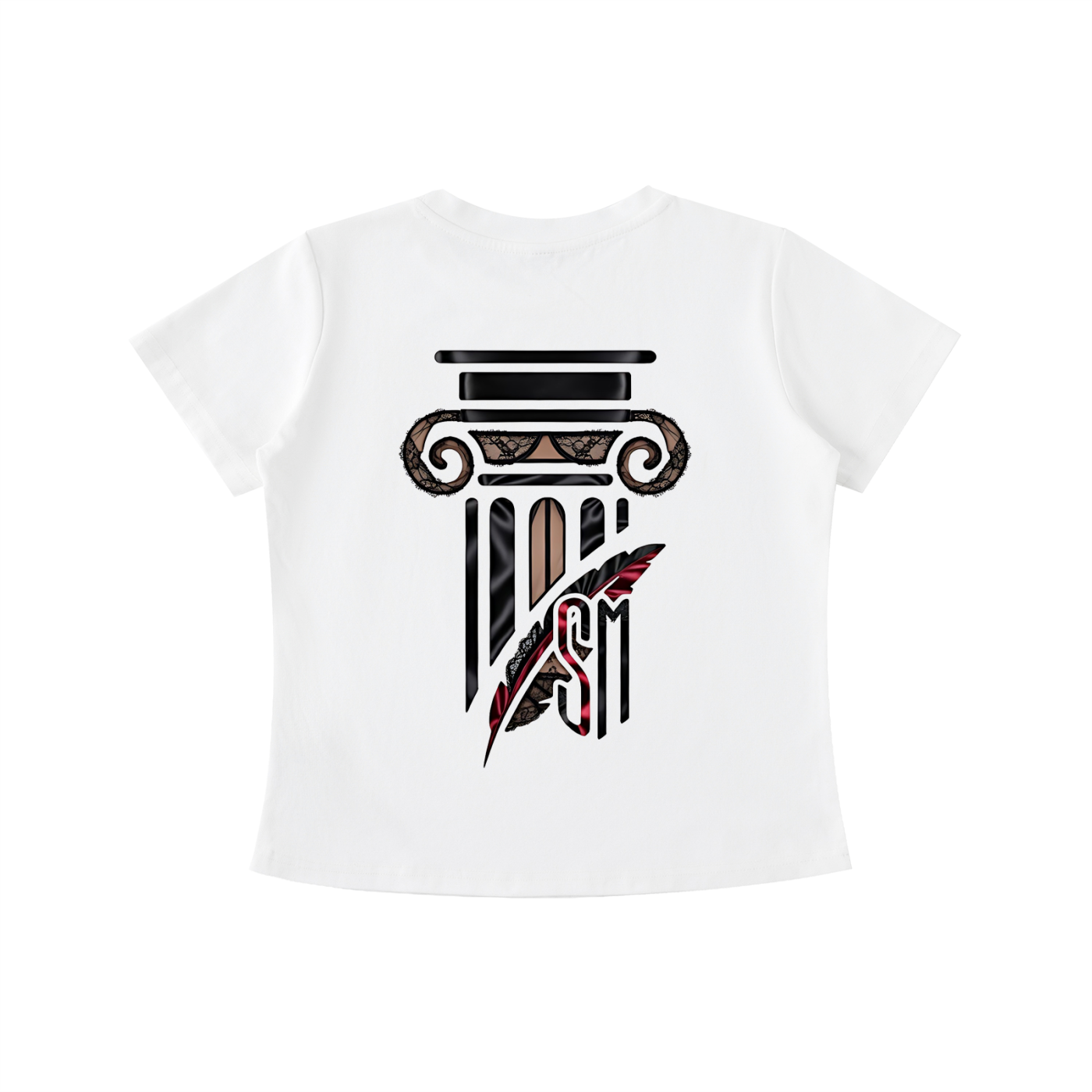Lingerie Vintage Wash Slim Fit T-shirt