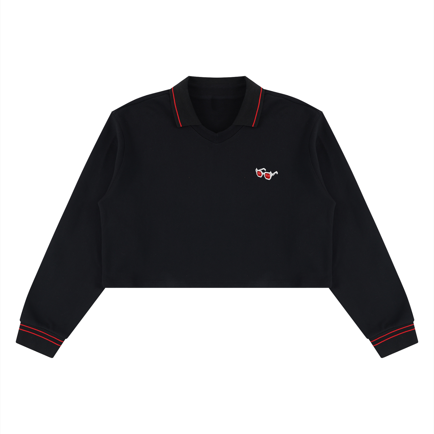 Women’s Crop Collared Sweatshirt