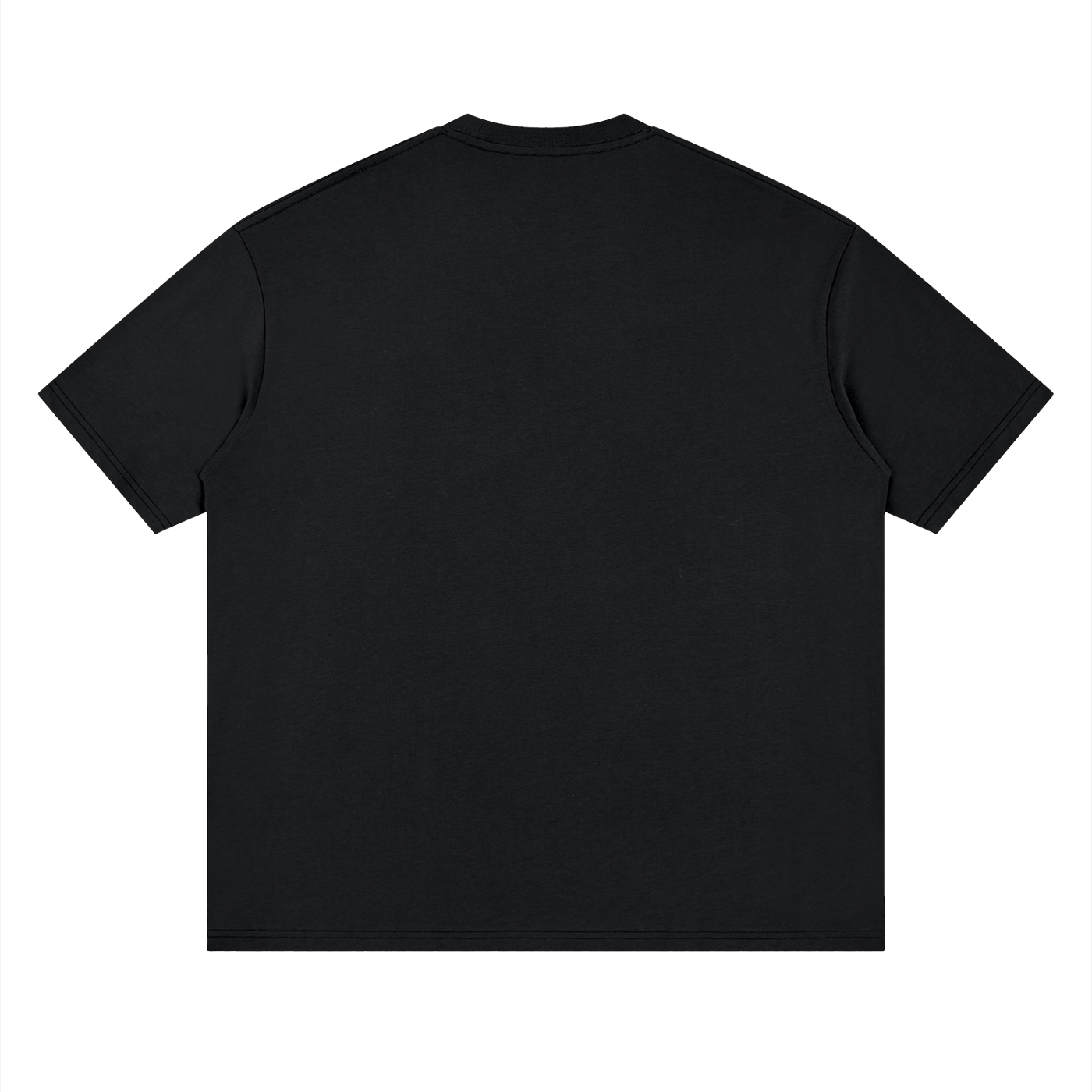 Park Shark Scooter Streetwear Loose Drop Shoulder T-Shirt