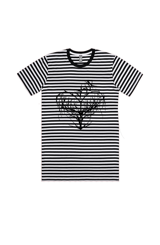 DSOR Black/White Stripe Tee