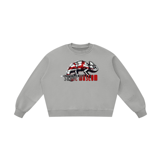 Unisex Boxy Vintage Washed Sweatshirt